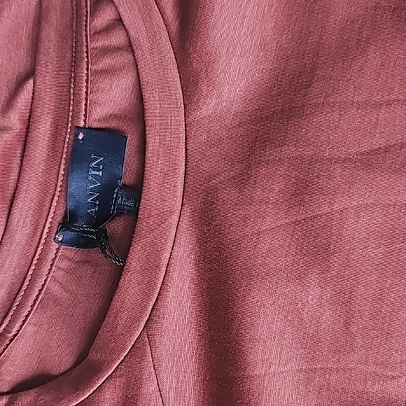 NWT Lanvin Cotton Tee - Picture 3 of 5